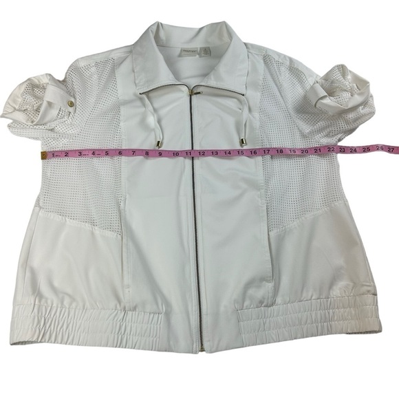 Zengery by Chicos White Light Weight Jacket - Picture 8 of 12
